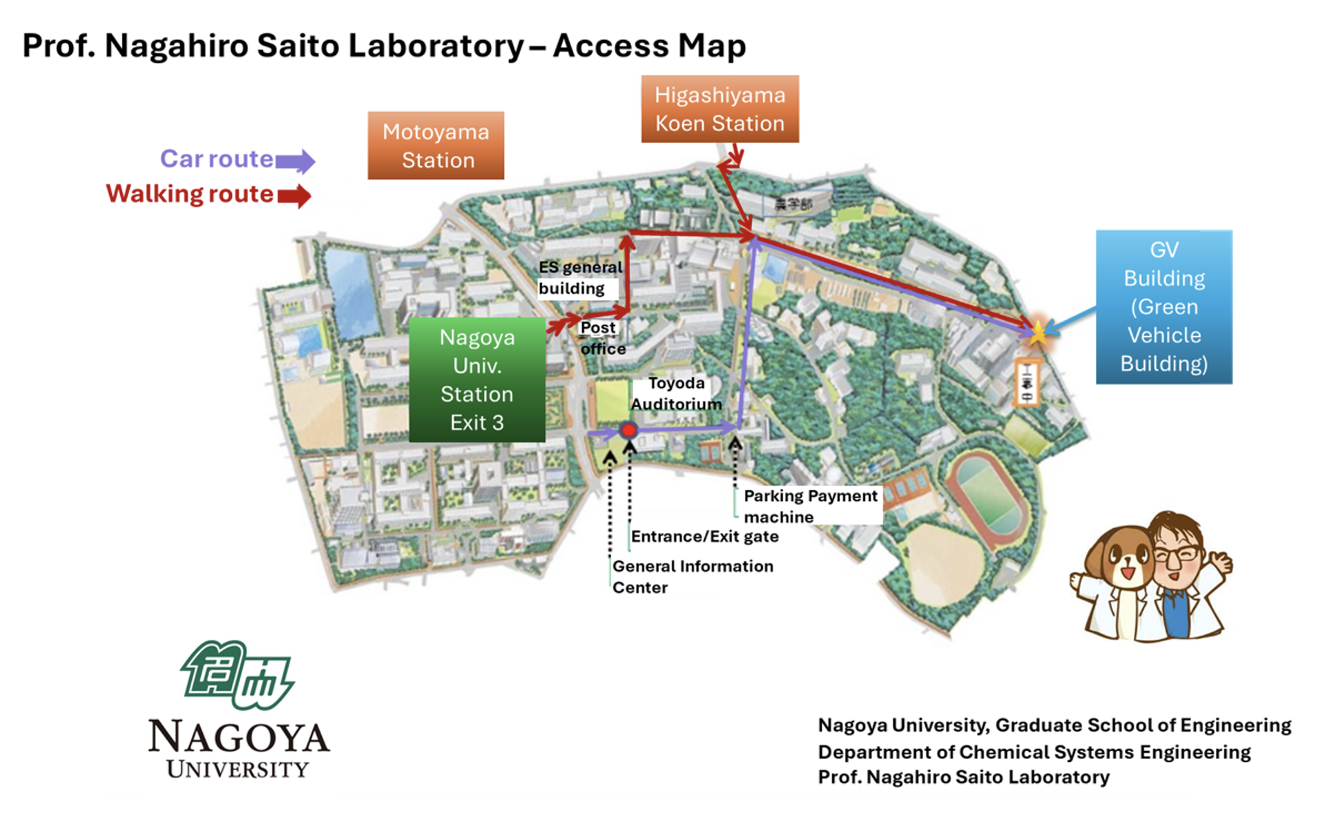 saito lab map
